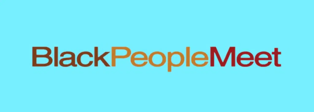 Black people meet logo