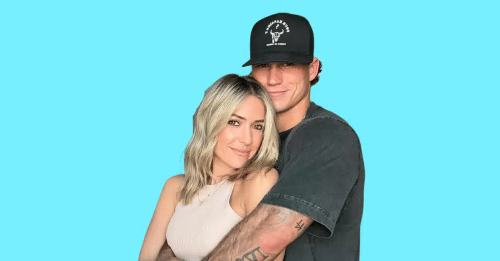 Kristin Cavallari together with Mark Estes, as a couple.