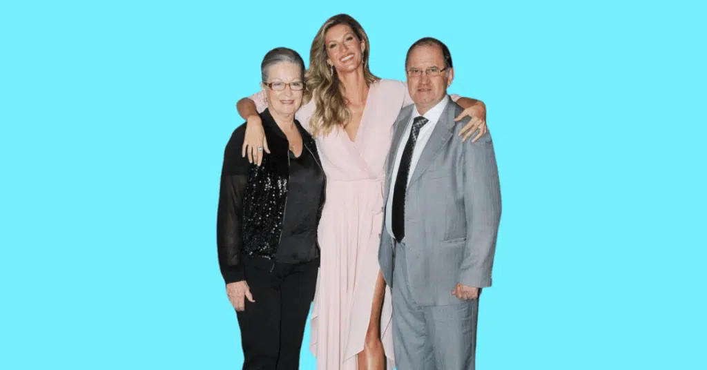 Gisele Bundchen's family members, including parents, in high resolution