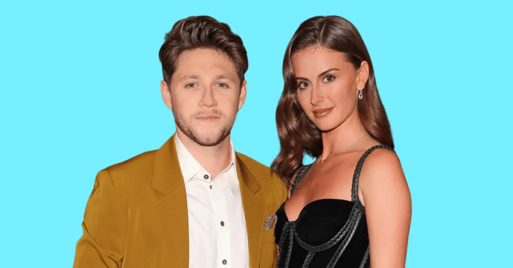 Niall Horan together with Amelia Woolley, as a couple.