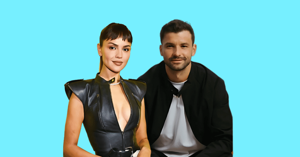 Eiza Gonzalez together with Grigor Dimitrov, as a couple.