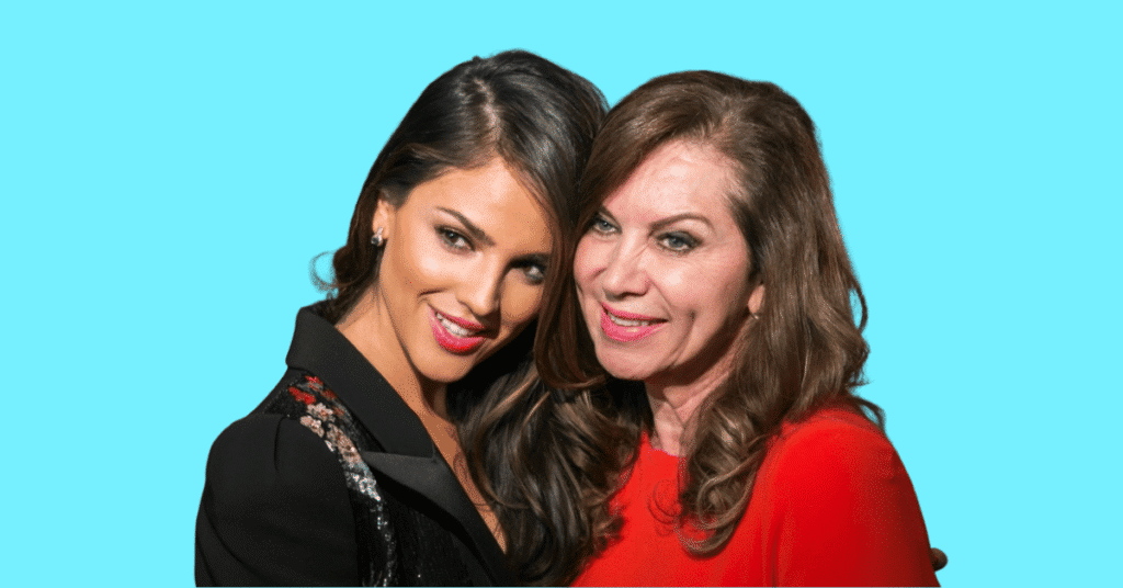 Eiza Gonzalez's family members, including parents, in high resolution