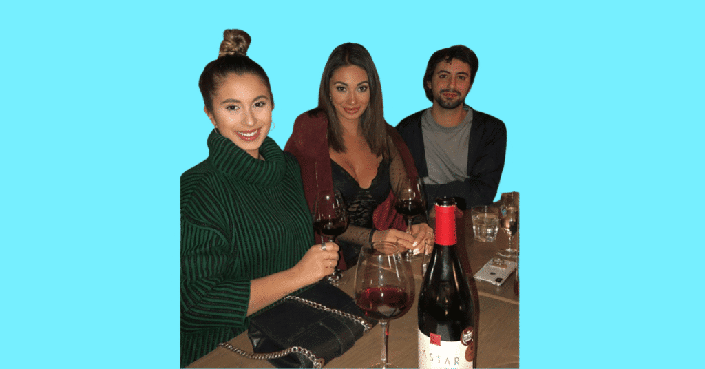 Francesca Farago's family members, including parents, in high resolution
