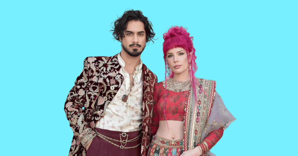 Halsey together with Avan Jogia, as a couple.