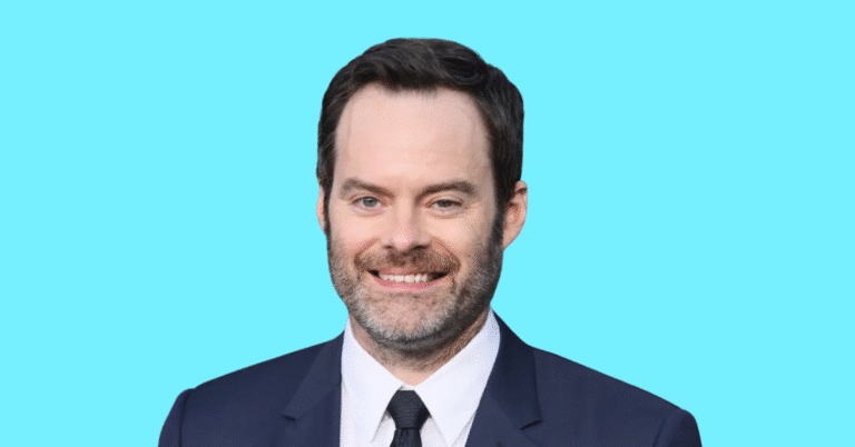 A close-up pic of Bill Hader related to 'who is bill hader dating' in high definition.