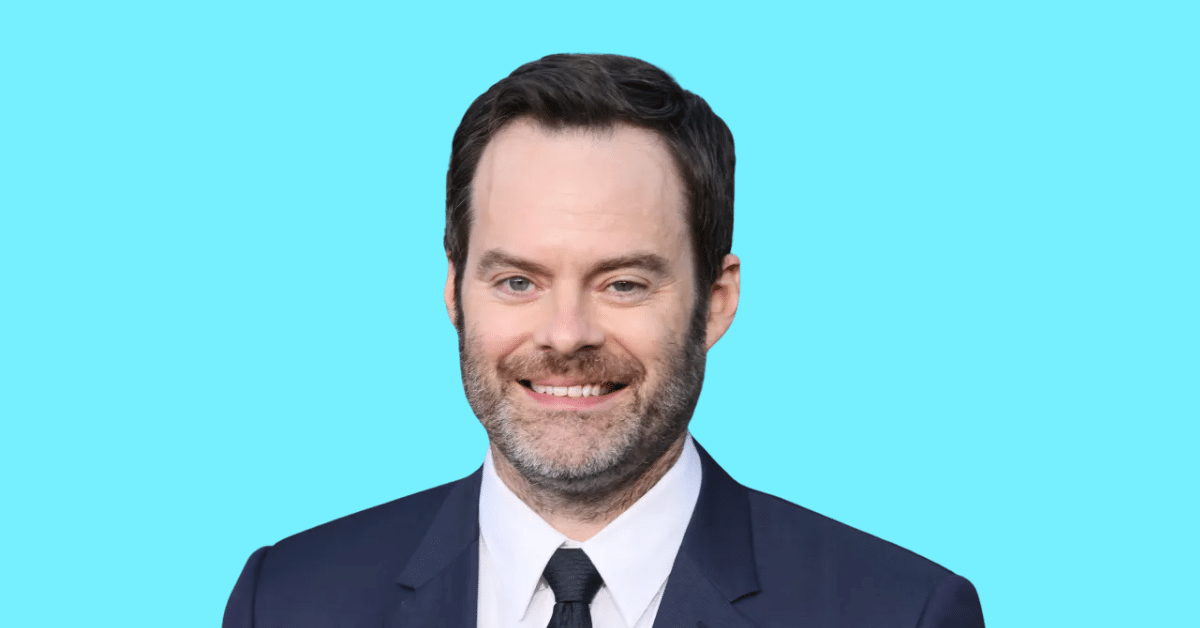 A close-up pic of Bill Hader related to 'who is bill hader dating' in high definition.
