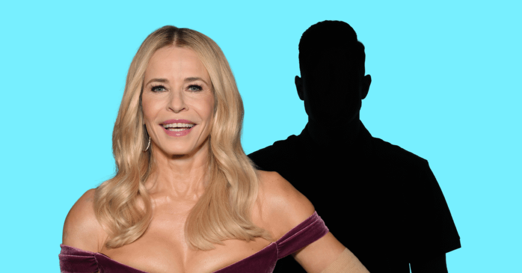 Chelsea Handler together with Mystery Man, as a couple.