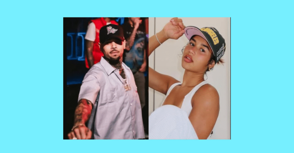 Chris Brown together with Jada Wallace, as a couple.