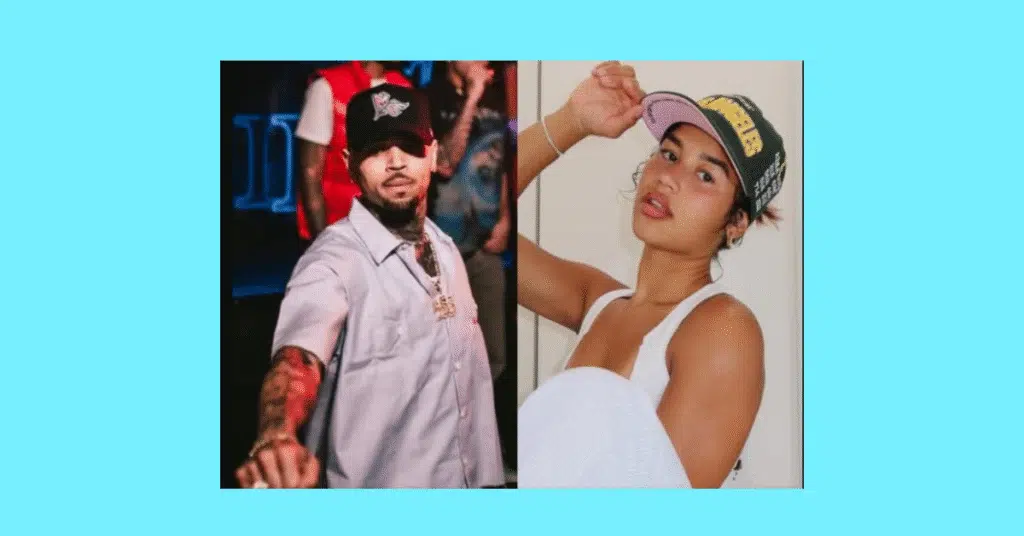 Chris Brown together with Jada Wallace, as a couple.