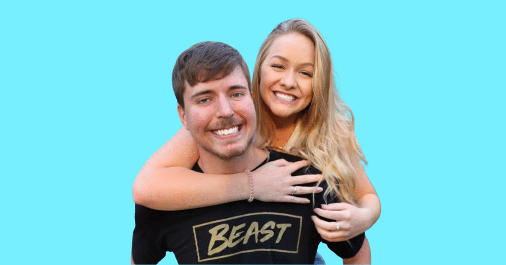 MrBeast's recent ex - Maddy Spidell, and past relationships.