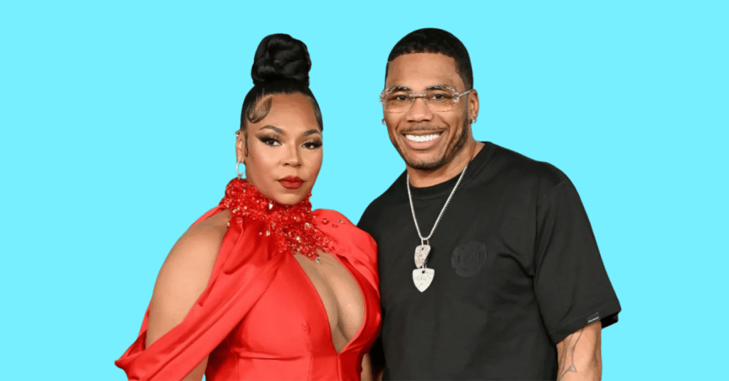 Nelly together with Ashanti, as a couple.