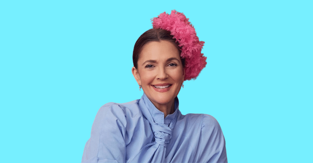 A close-up pic of Drew Barrymore related to 'who is drew barrymore dating' in high definition.