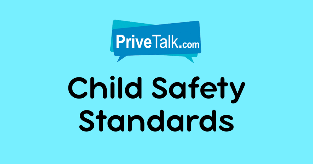 PriveTalk Child Safety Standards- privetalk.com